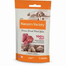 NATURES VARIETY FREEZE DRIED BEEF BITES 20G