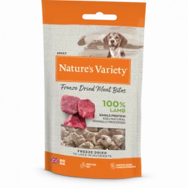 NATURES VARIETY FREEZE DRIED LAMB BITES 20G