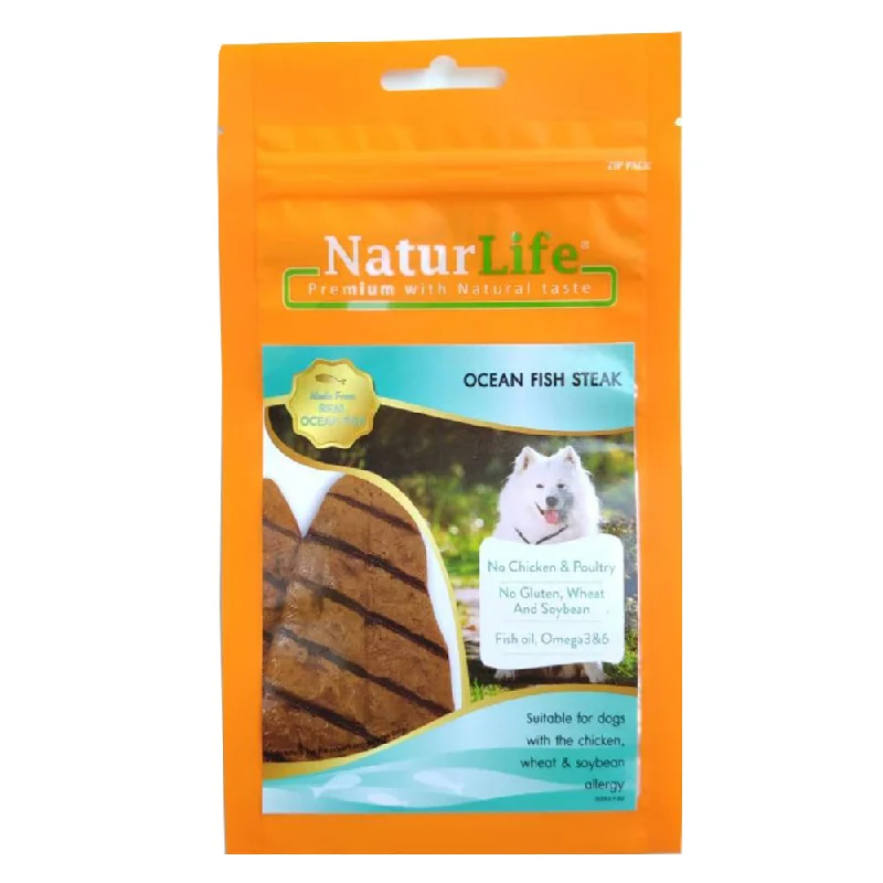 NaturLife Dog Ocean Fish Steak 50g