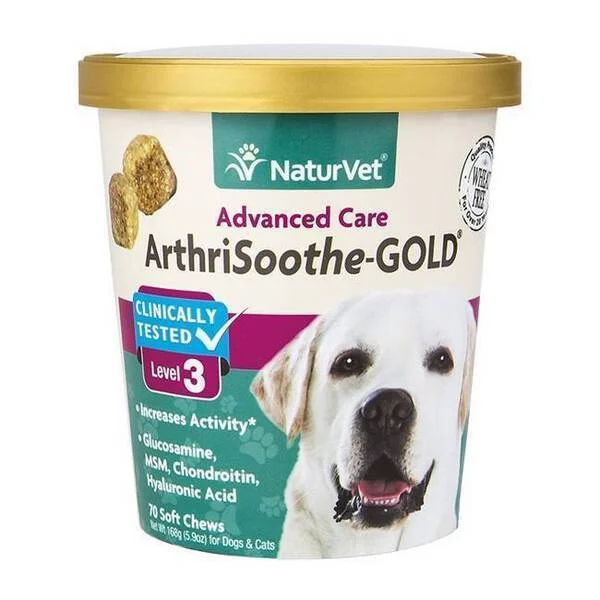 NaturVet Arthrisoothe-Gold Level 3 - 70cts