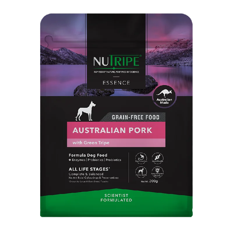 Nutripe Dog Essence Australian Pork with Green Tripe 200g