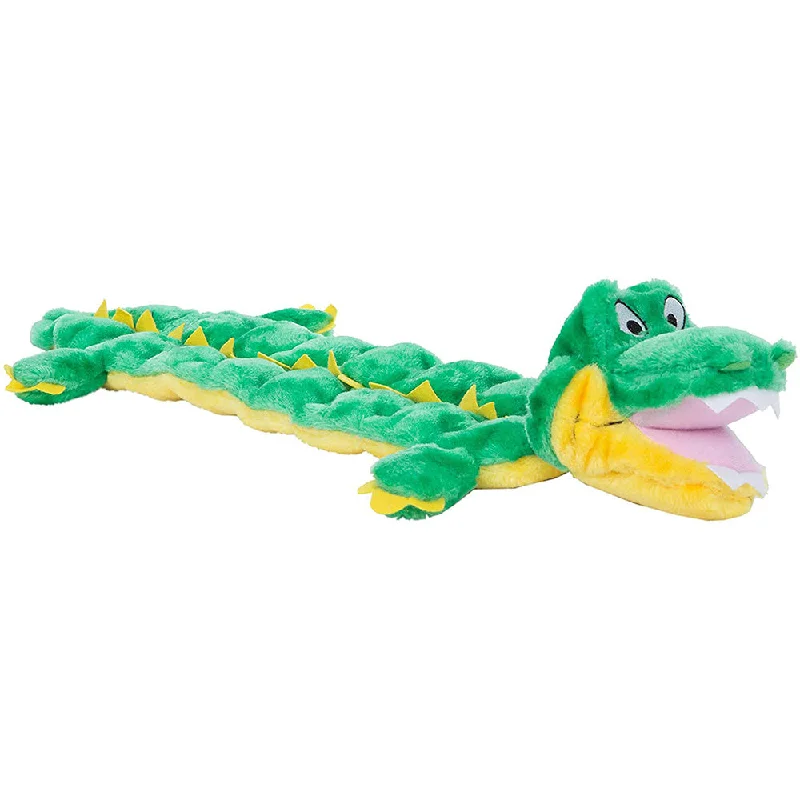 Outward Hound Dog Toy Gator Squeaker Matz L