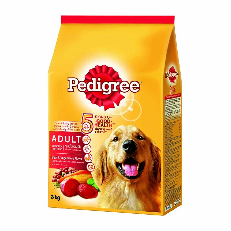 Pedigree Beef & Vegetables 3kg