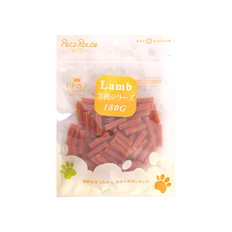 Petz Route Dog Treats Lamb Twisted Stick 180g