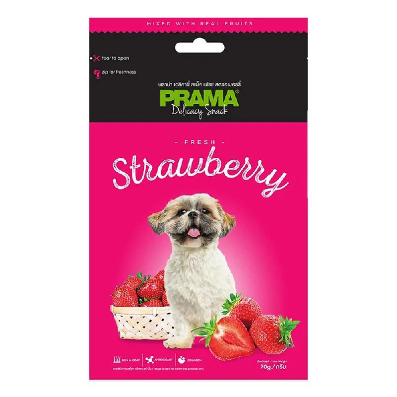 Prama Delicacy Snack Fresh Strawberry 70g