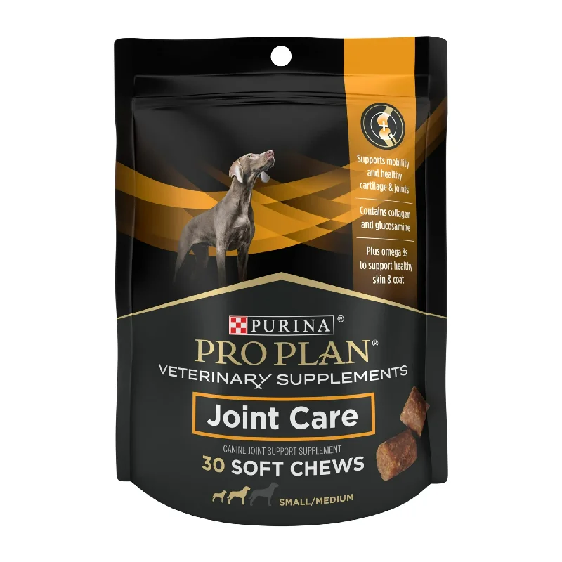 Purina Pro Plan Veterinary Joint Care Joint Supplement for Small Breed Dogs Hip and Joint Supplement - 3 x 2.65oz (90 chews)