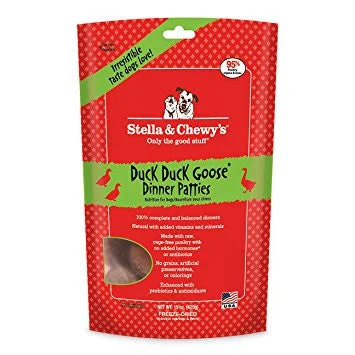 Stella & Chewy’s Freeze Dried Duck Dinner Patties Dog Food