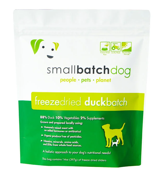 Small Batch Dog Freeze Dried Duck 14oz