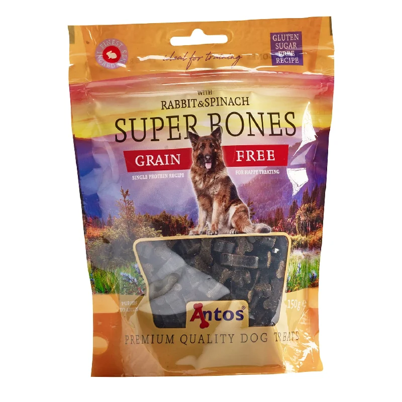 SUPER BONES RABBIT AND SPINACH 150G