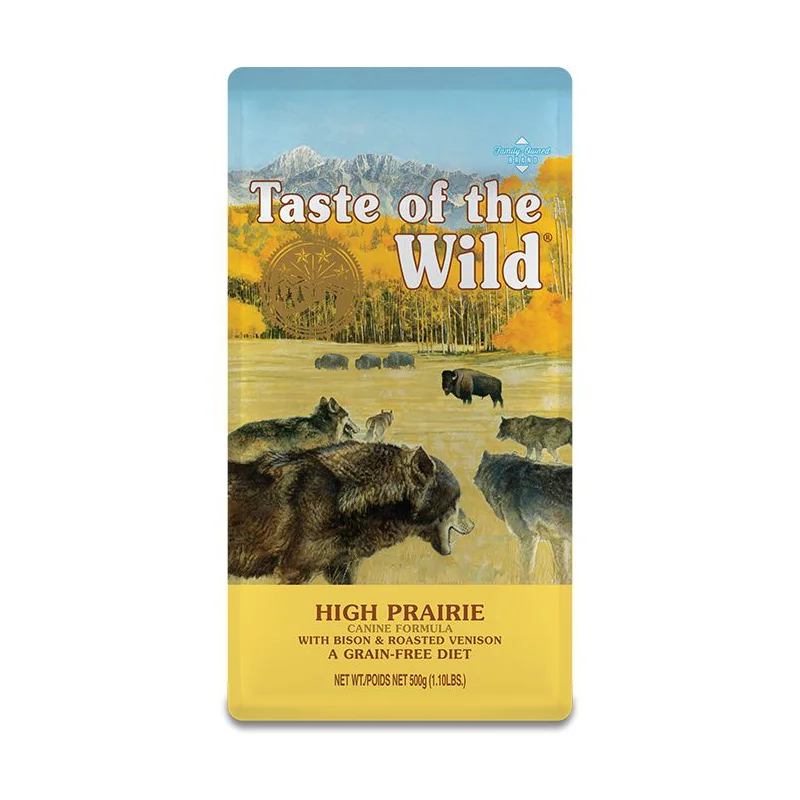 Taste of the Wild Canine Adult Grain-Free High Prairie with Bison & Roasted Venison 500g