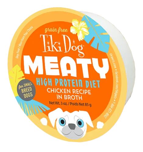 Tiki Dog™ MEATY Chicken Recipe in Broth