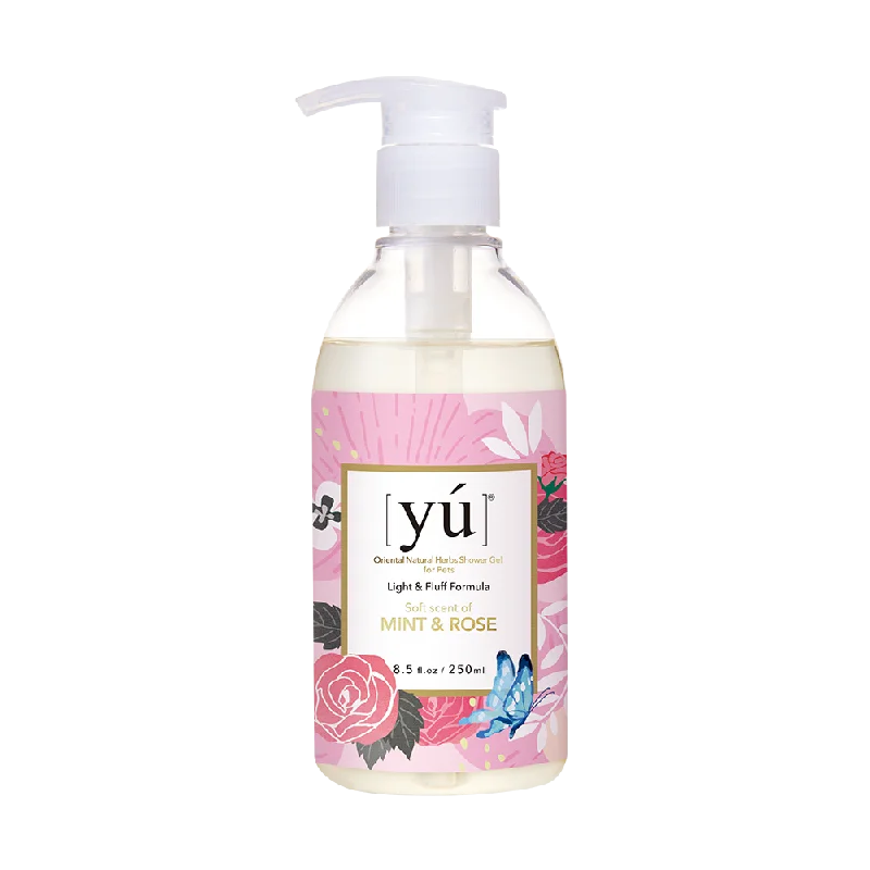 Yu Oriental Natural Herbs Shower Gel Mint & Rose for Cats & Dogs 250ml