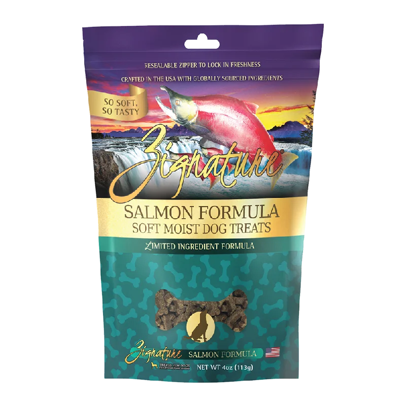 Zignature Dog Treats Soft Moist Salmon Formula 113g