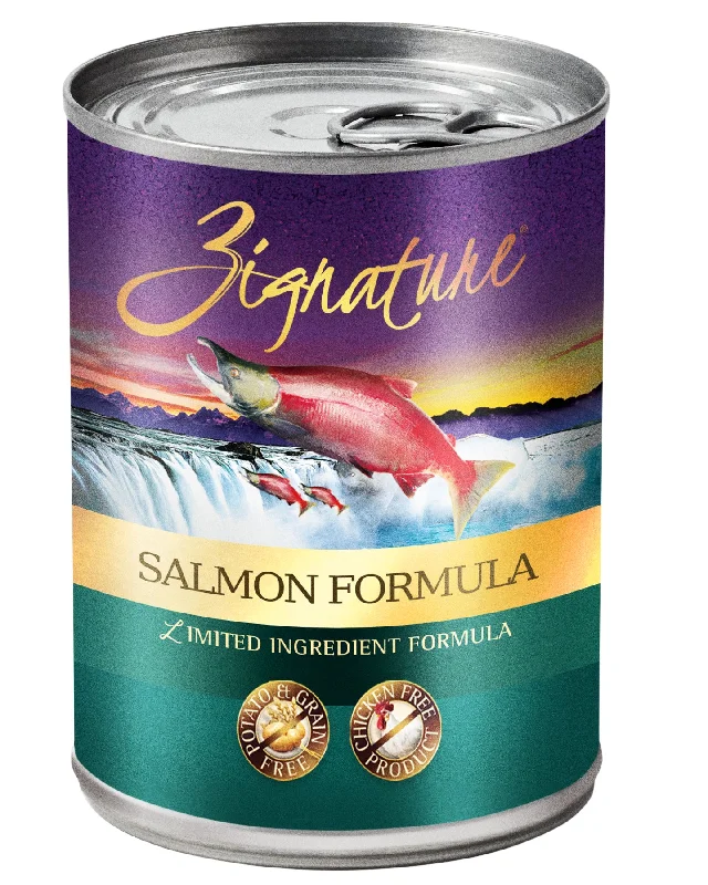 Zignature Salmon Wet Dog Food 13oz