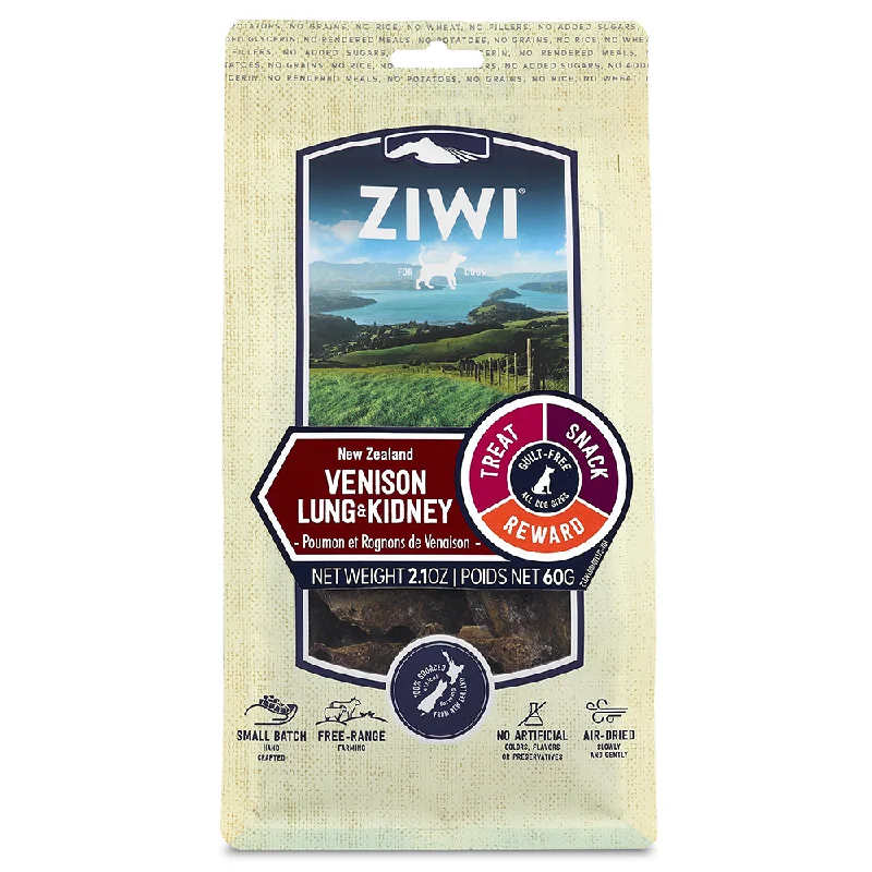 Ziwi Peak Dog Air-Dried Venison Lung & Kidney 60g